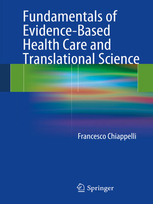 cover image of Fundamentals of Evidence-Based Health Care and Translational Science